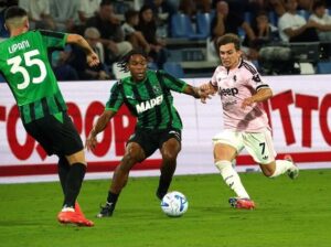 Pazzesco al Mapei Stadium: Adžić al 95′ stende la Juve, il Sassuolo vince 3-2