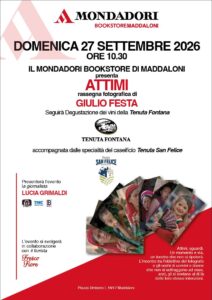 PHOTO-2026-09-22-11-24-47-212x300 Il Mondadori Bookstore di Maddaloni ospita il maestro Giulio Festa con la sua mostra "Attimi